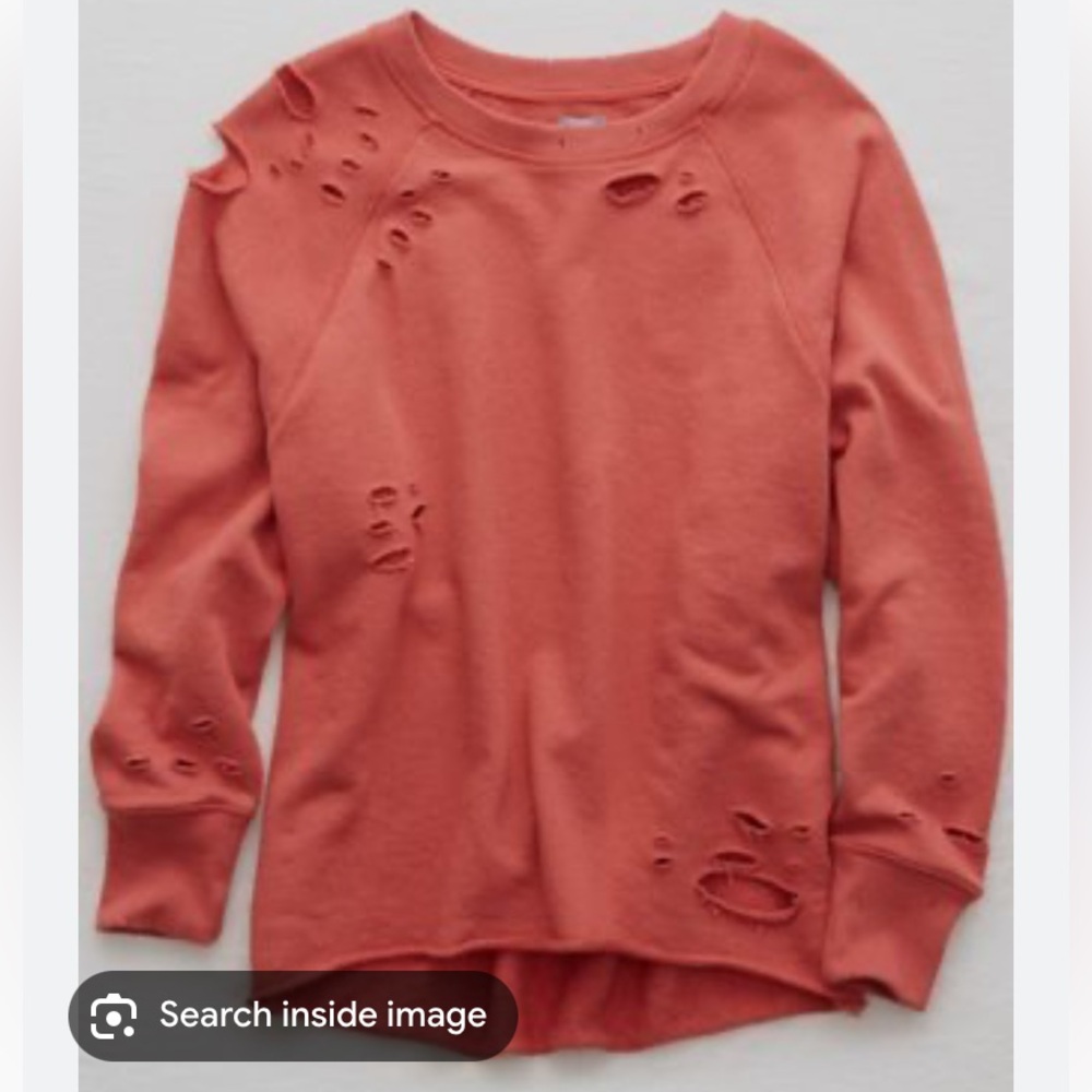 American Eagle Distressed Sweatshirt